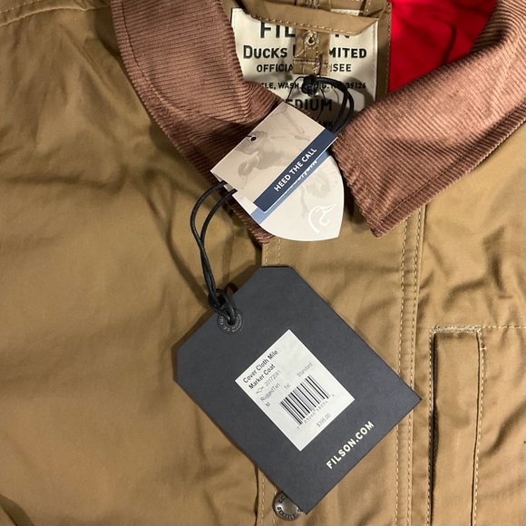 NWT Filson + Ducks Unlimited Waxed Cotton Coat - Picture 4 of 14